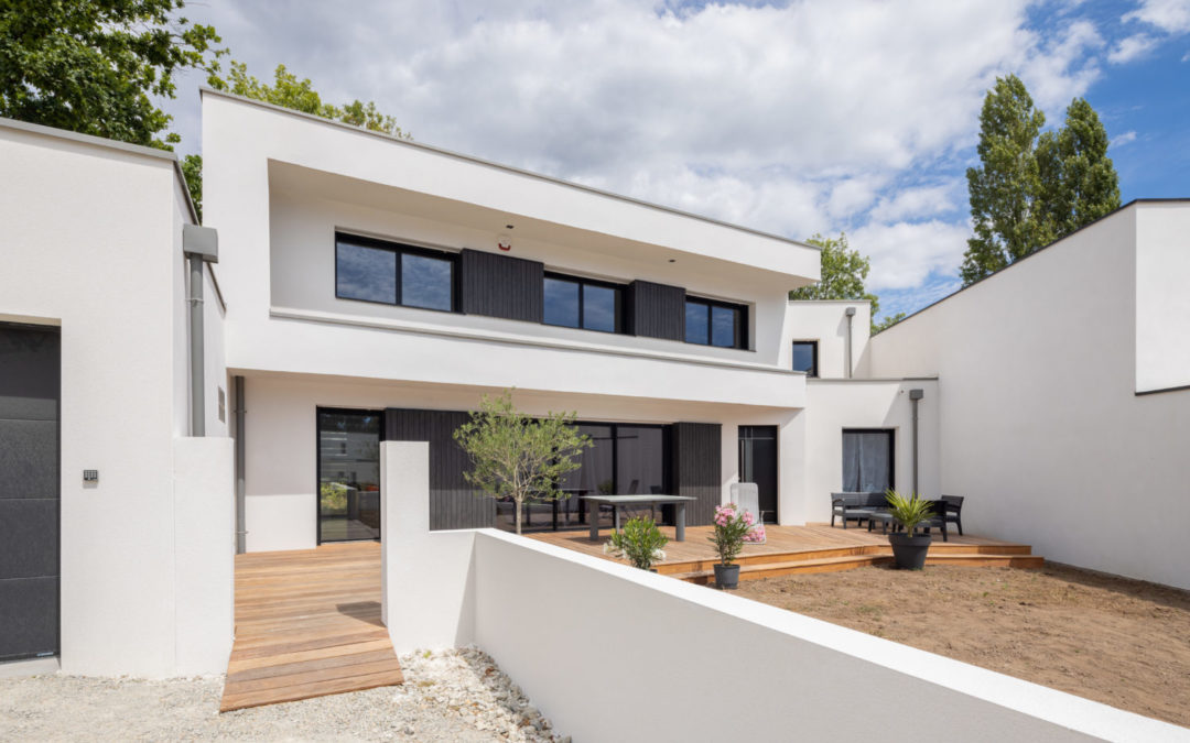 Maison cubique contemporaine, Arradon