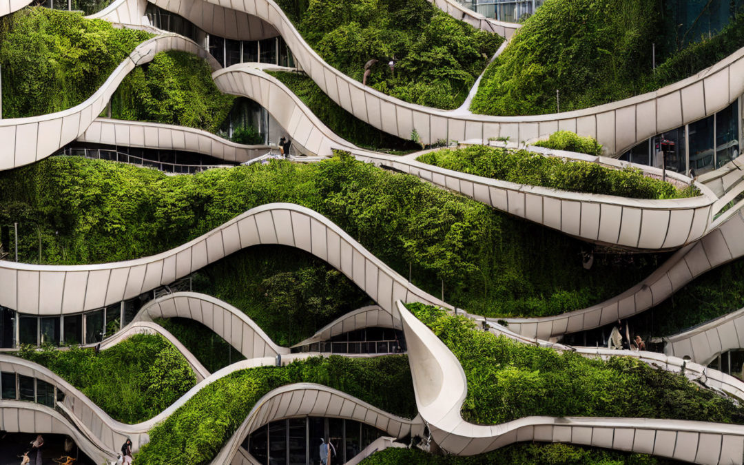 importance de la végétation dans l'architecture durable